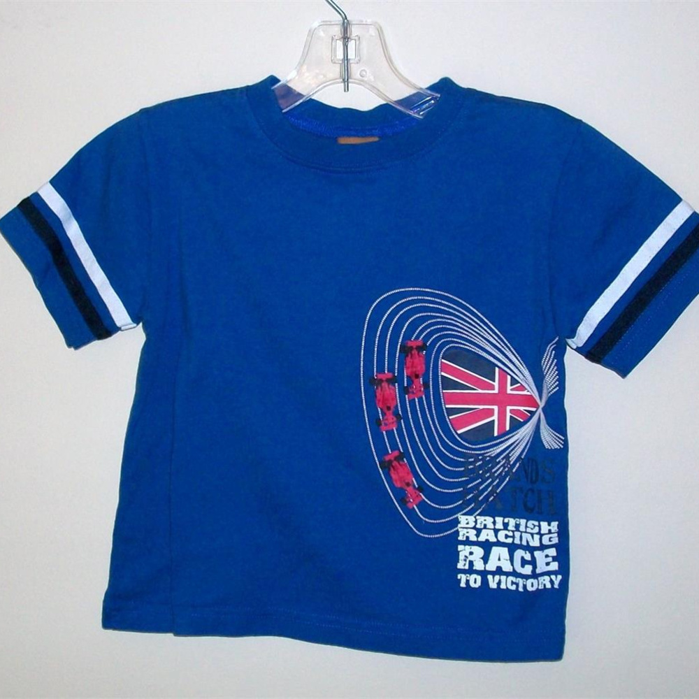 BOYS BRITISH RACING SHIRT 2T Monster Industry NWT